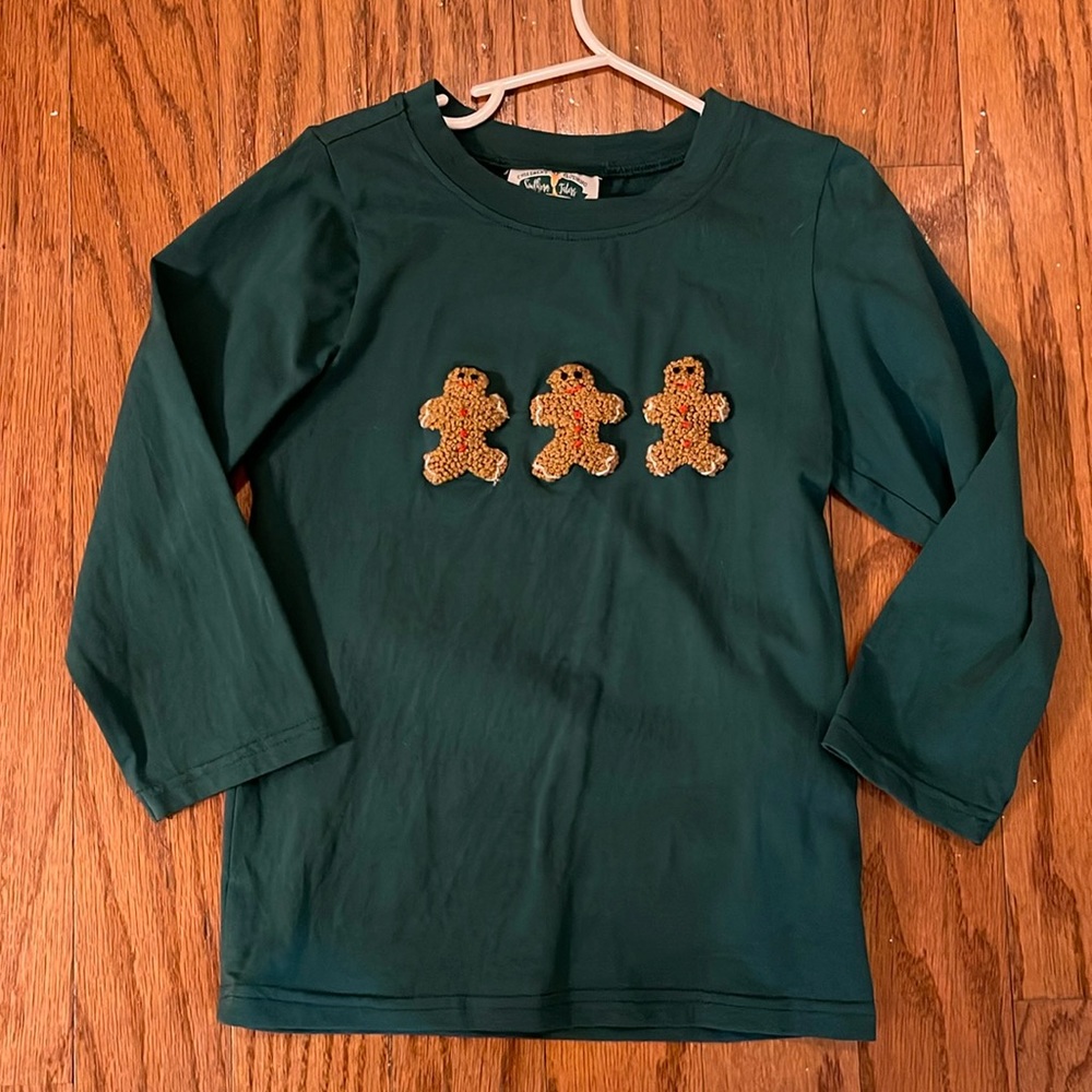 Southern Taters Gingerbread Longsleeve Size 5